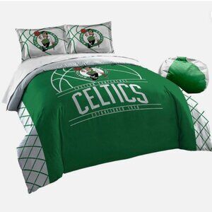 NBA Boston Celtics Comforter and Sham Full/Queen Set NEW